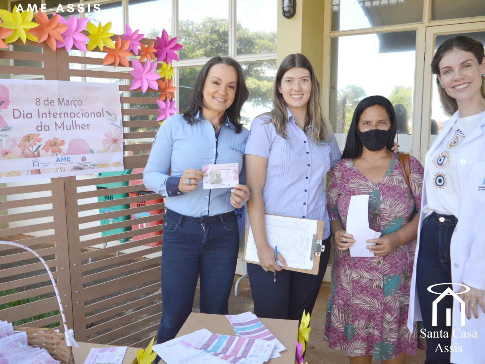 Gestão Hospitalar e Ambulatorial da Santa Casa de Assis realiza Dia de Beleza em homenagem ao Dia Internacional da Mulher