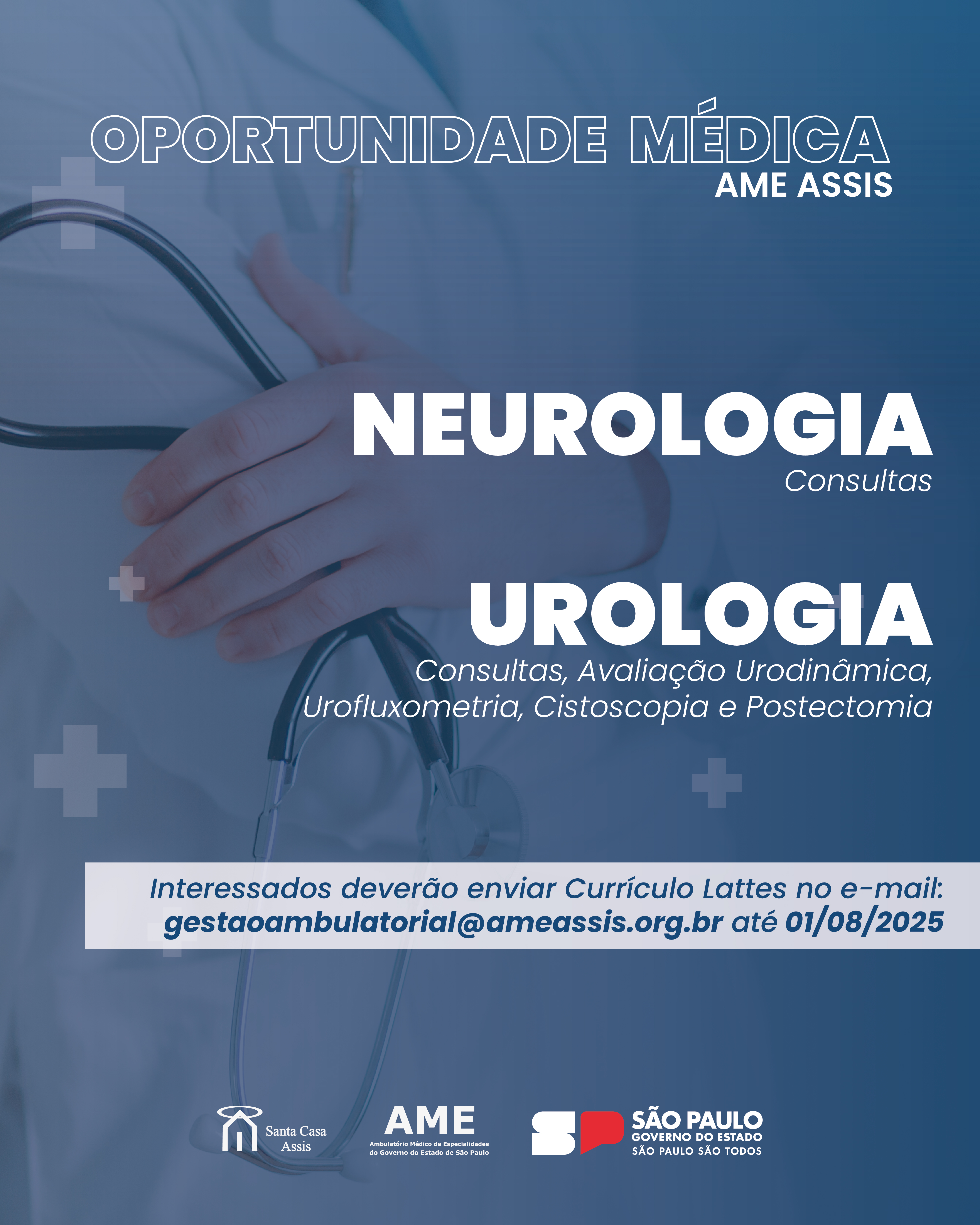 OPORTUNIDADE - NEUROLOGIA E UROLOGIA