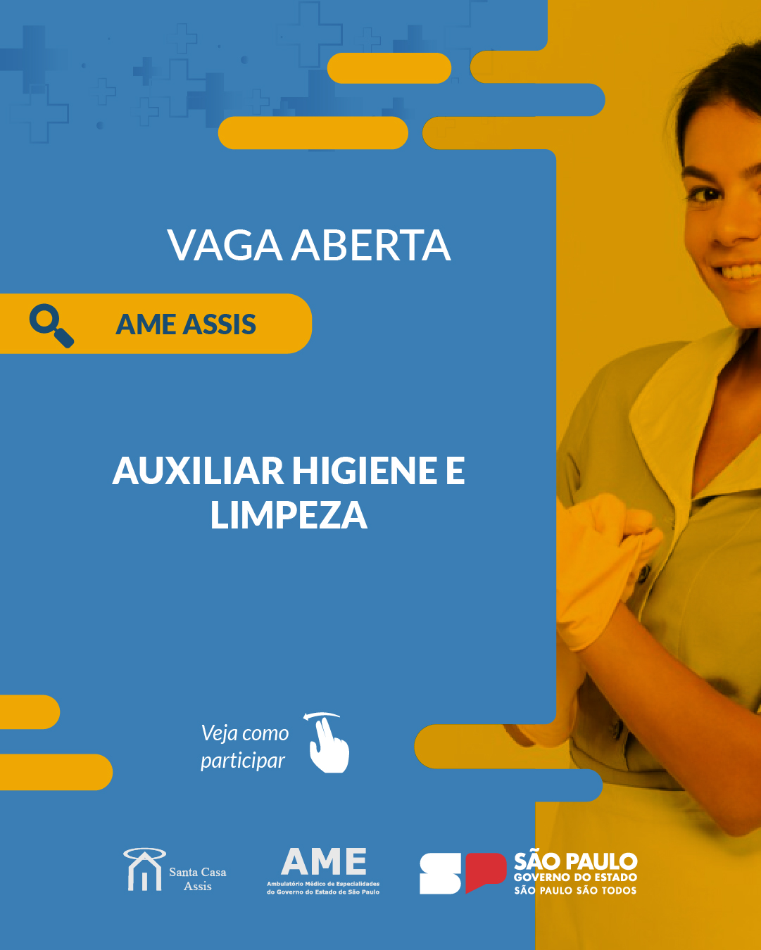OPORTUNIDADE AUXILIAR DE LABORATÓRIO